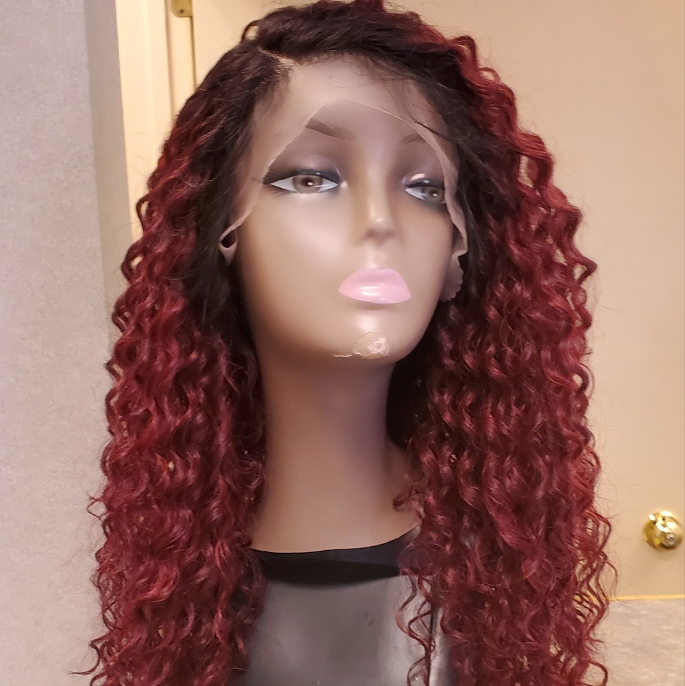 Curls 4 Da Girls Synthetic Lace Front Wig